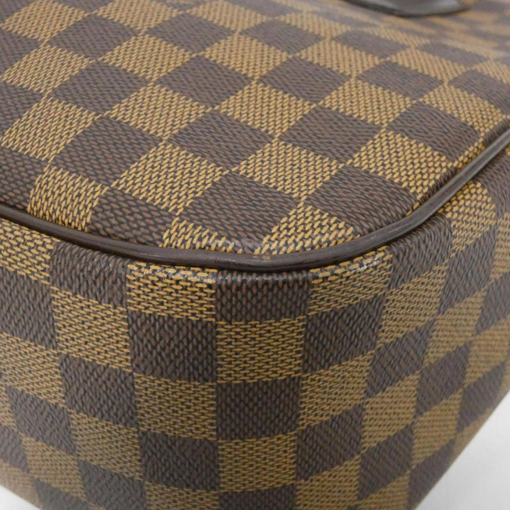 Louis Vuitton Ebene Coated Canvas Handbag