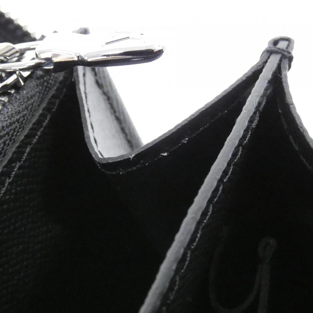 Louis Vuitton Black Coated Canvas Long Wallet