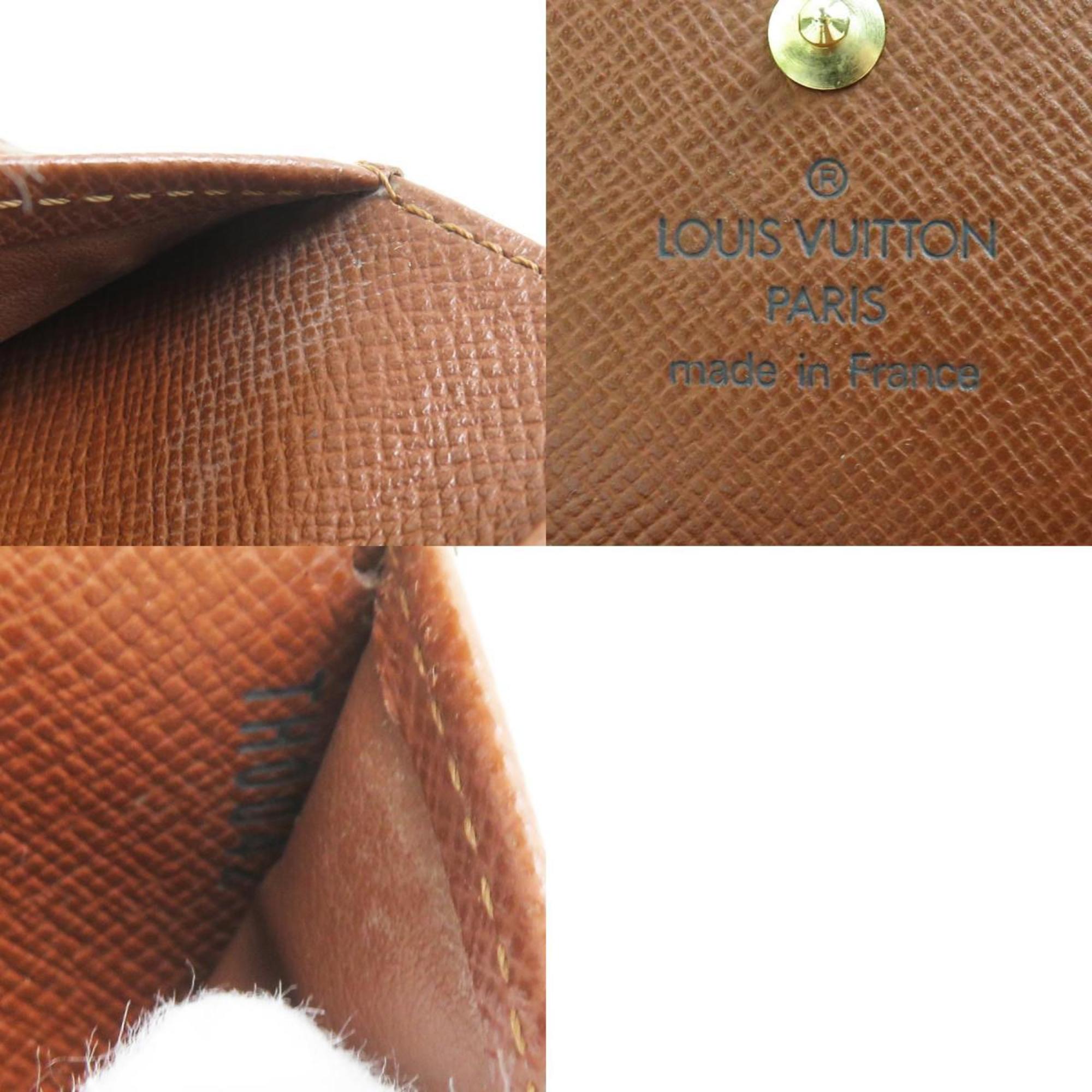 Louis Vuitton Brown Monogram Canvas Wallet