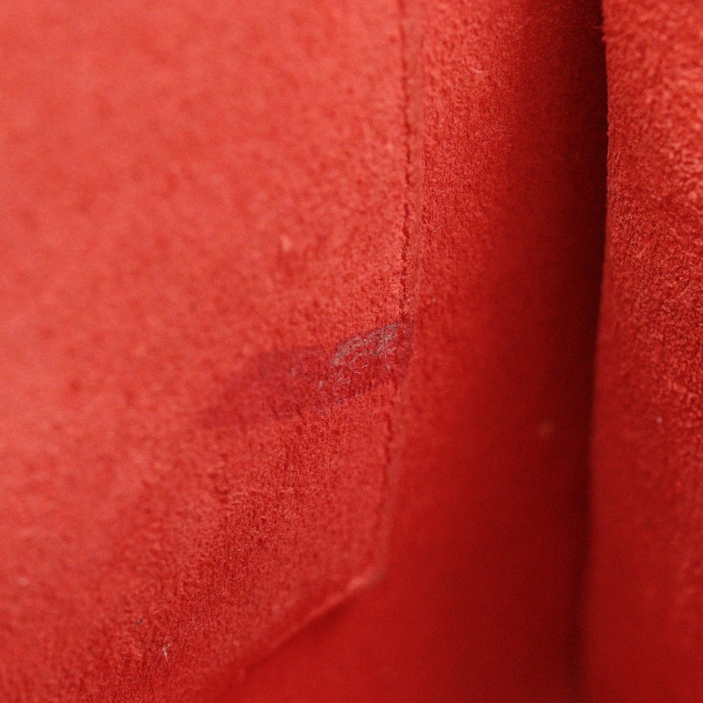 Celine Red Color Leather Handbag