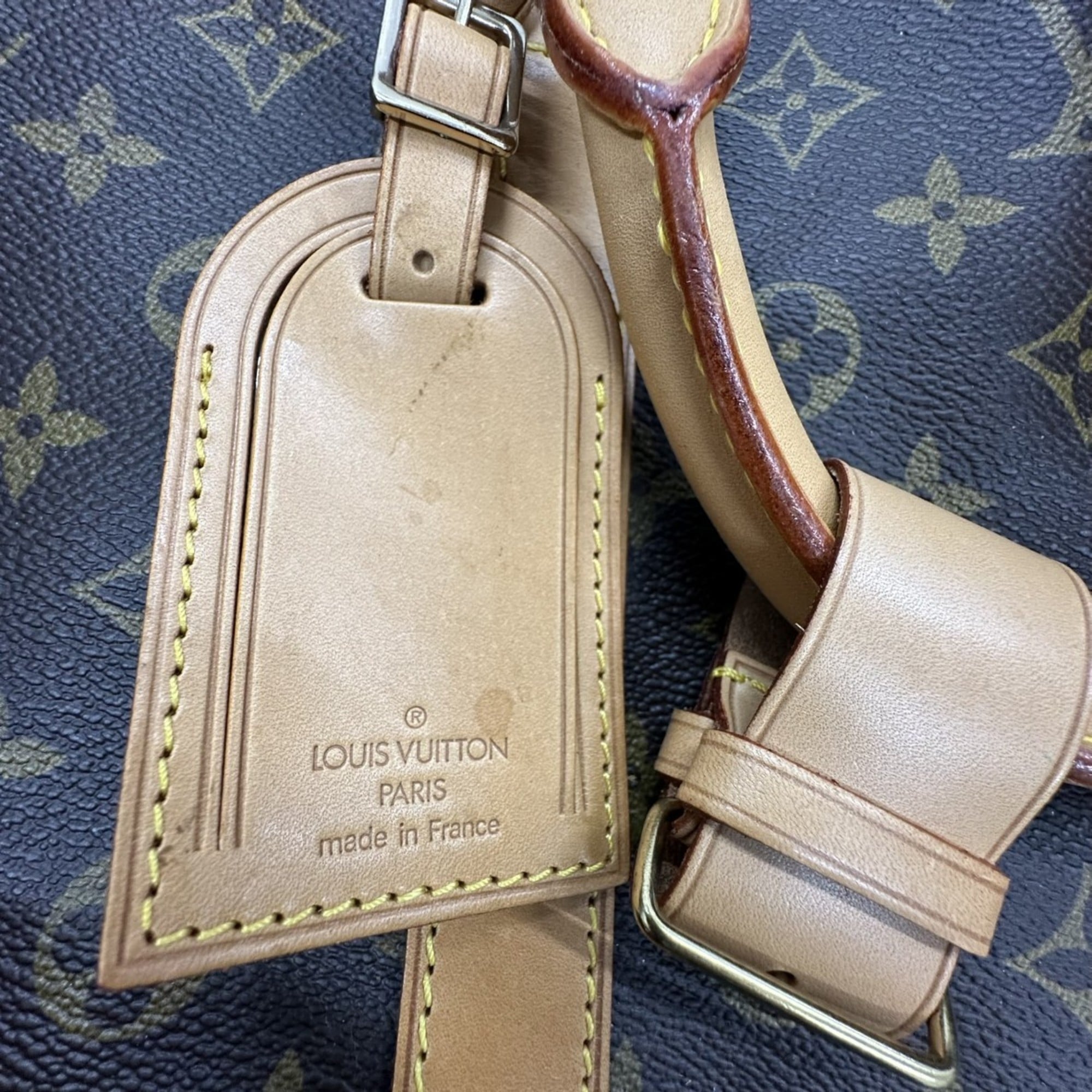 Louis Vuitton Monogram Brown Pvc Leather Boston Bag