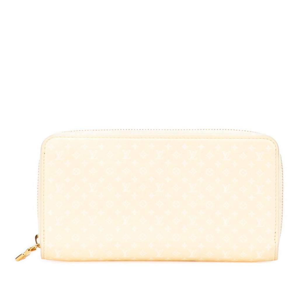 Louis Vuitton Yellow Leather Coin Purse/Coin Case