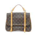 Louis Vuitton Marron Coated Canvas Backpack