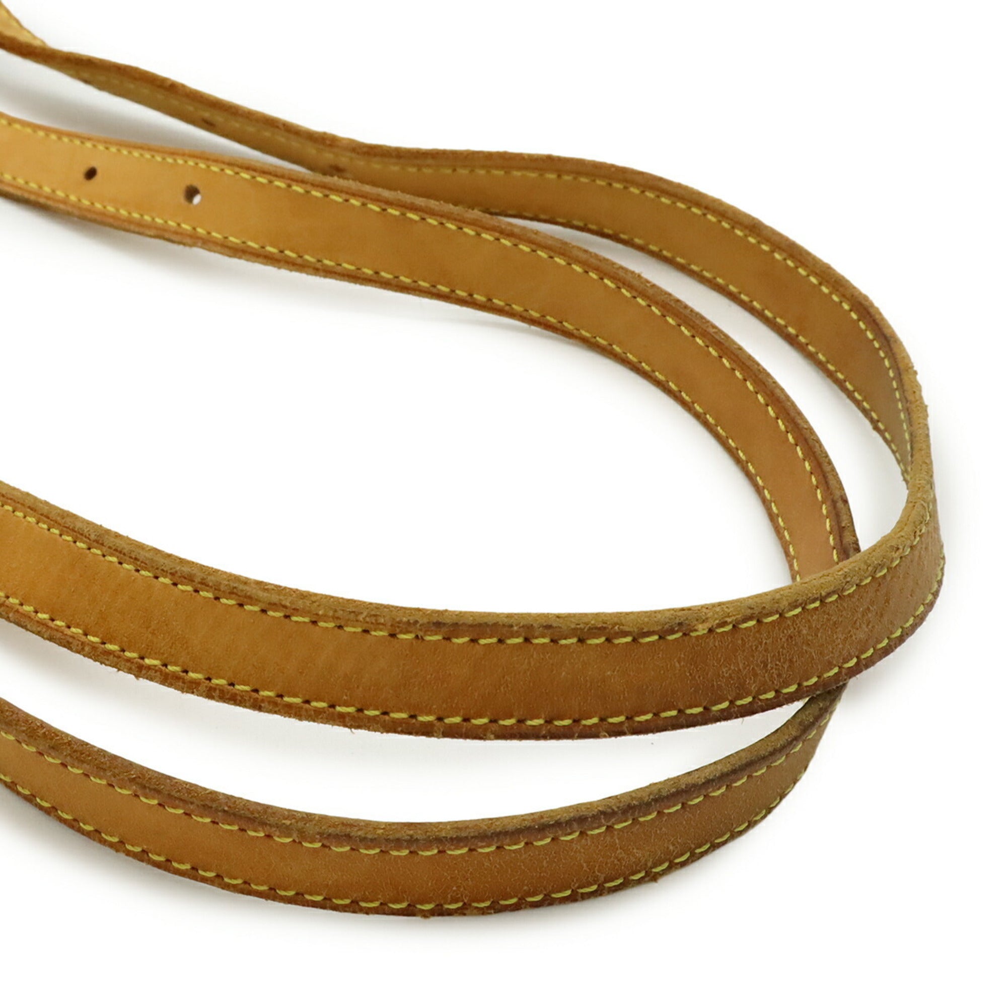 Louis Vuitton Brown Leather Shoulder Bag Tote Bag
