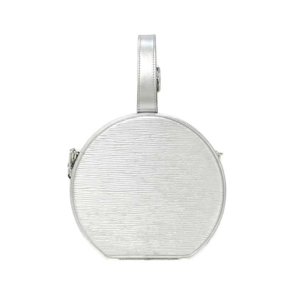 Louis Vuitton Silver Leather Shoulder Bag