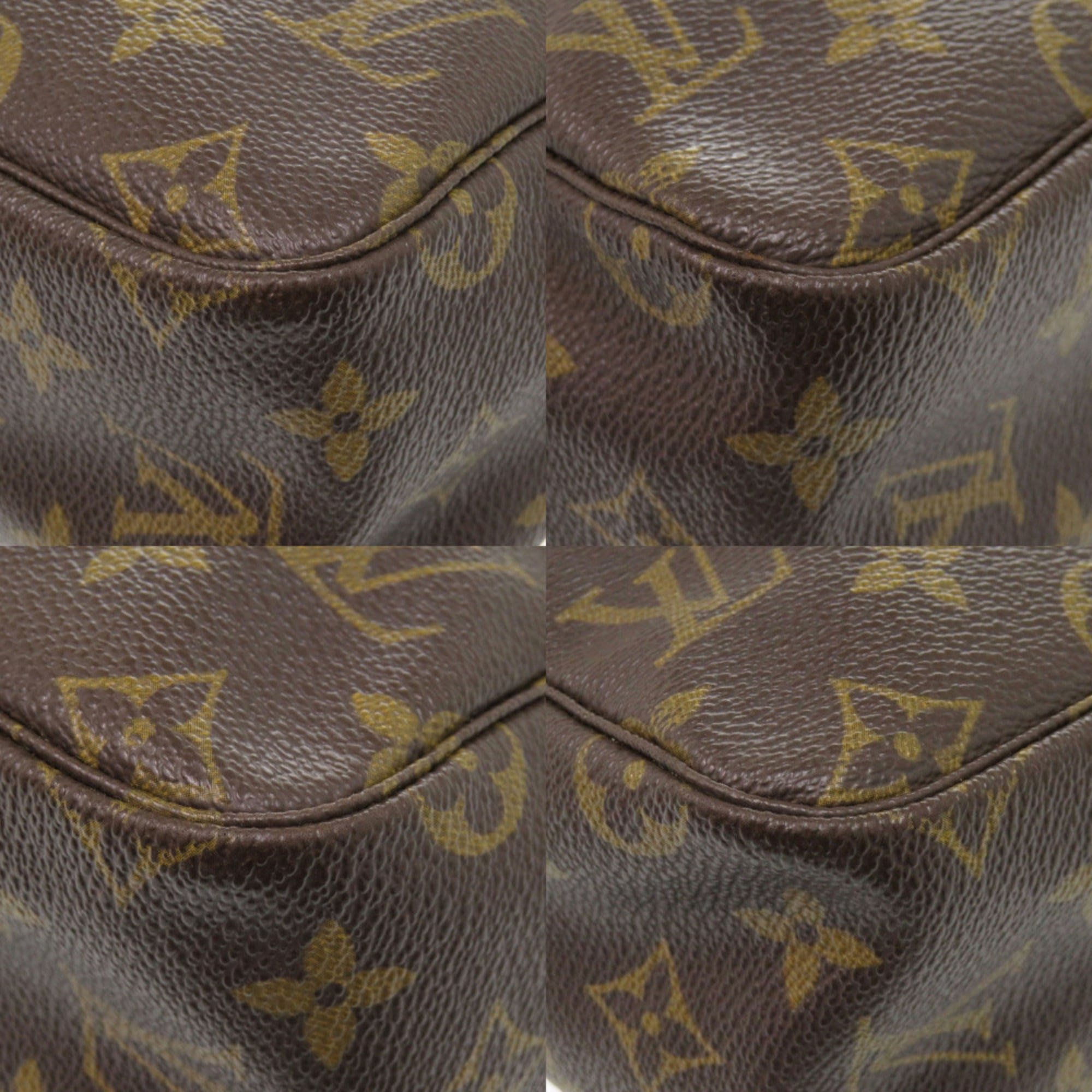 Louis Vuitton Brown Monogram Monogram Clutch Bag Pouch