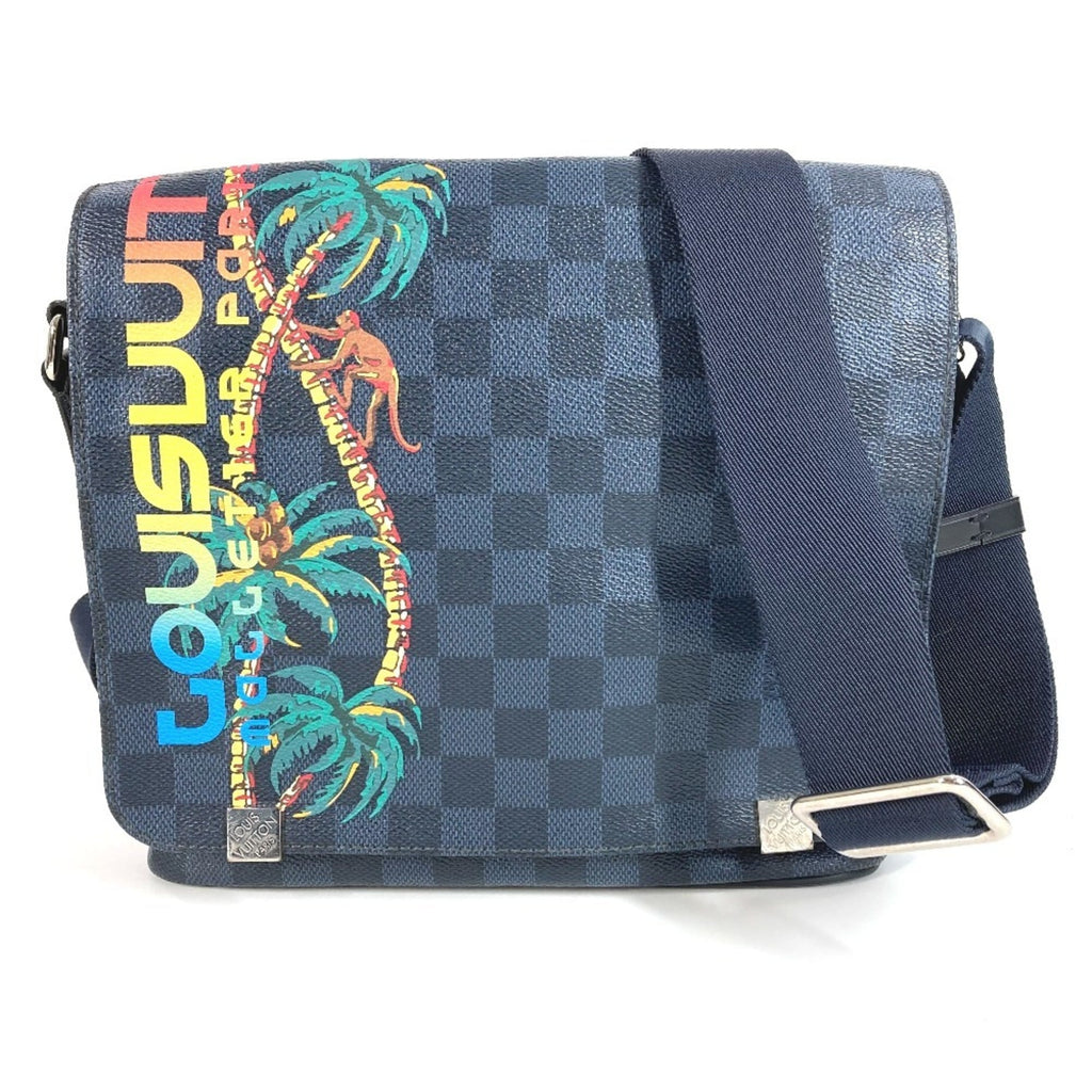 Louis Vuitton Damier Cobalt Multi-Color Navy Shoulder Bag