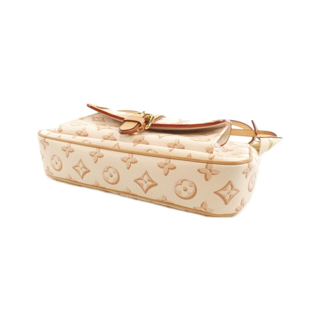 Louis Vuitton Beige Coated Canvas Pochette Shoulder Bag