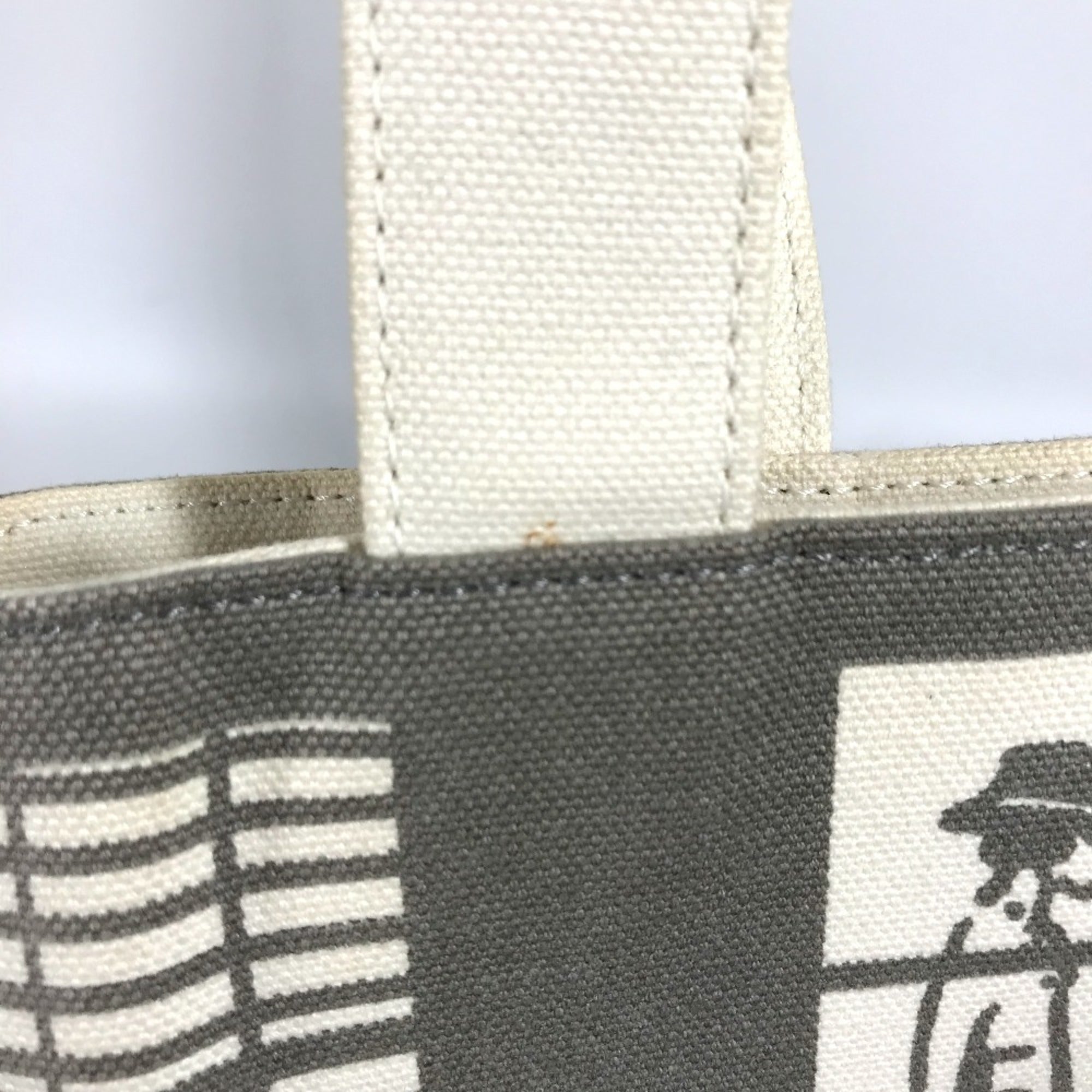 Chanel Gray Cloth Shoulder Bag