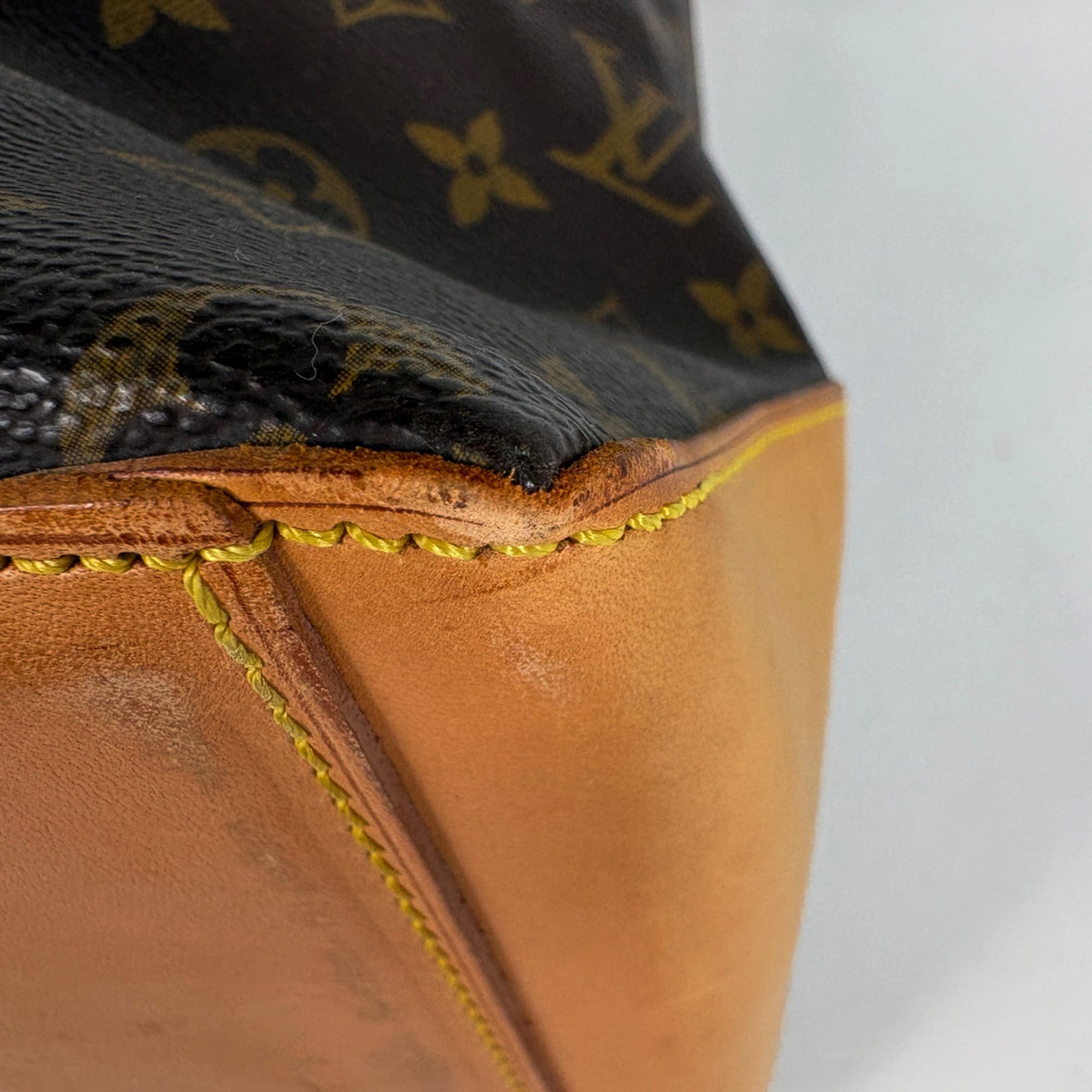 Louis Vuitton Brown Monogram Shoulder Bag Tote Bag