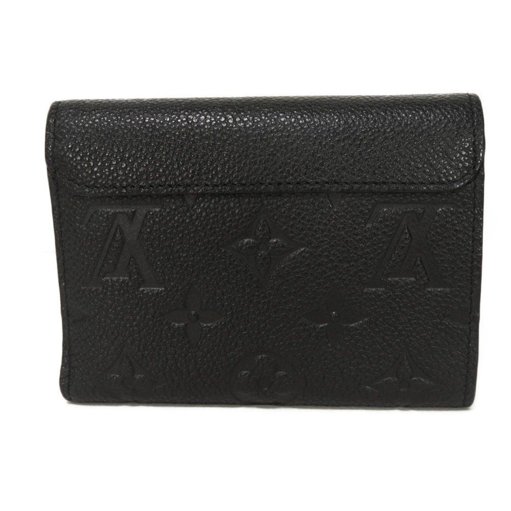 Louis Vuitton Monogram Empreinte Black Noir Monogram Empreinte Wallet (Tri-Fold)