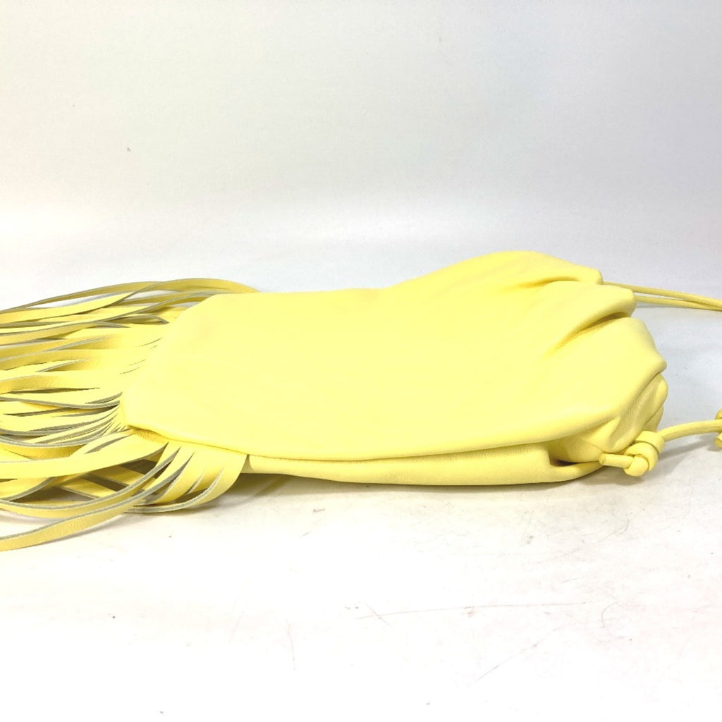 Bottega Veneta Yellow Leather Shoulder Bag
