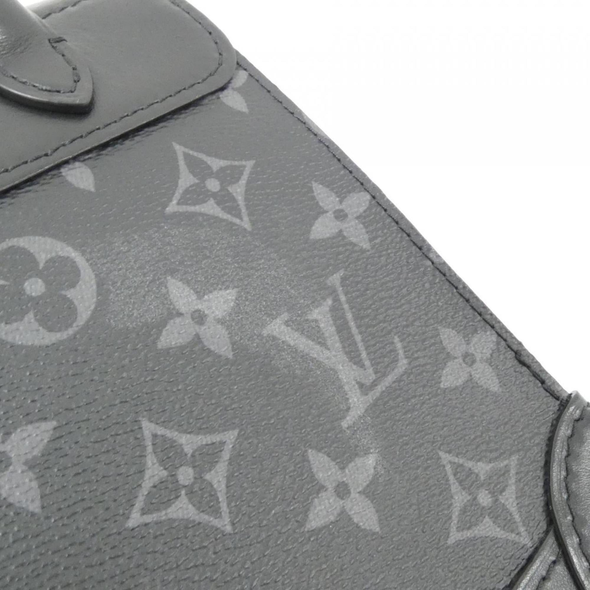 Louis Vuitton Black Coated Canvas Shoulder Bag