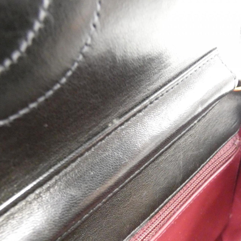 Chanel Black Leather Shoulder Bag