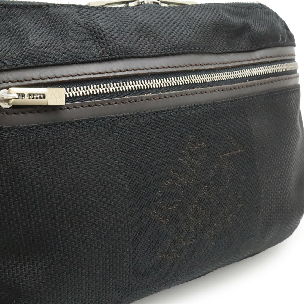 Louis Vuitton Black Canvas Sling Bag