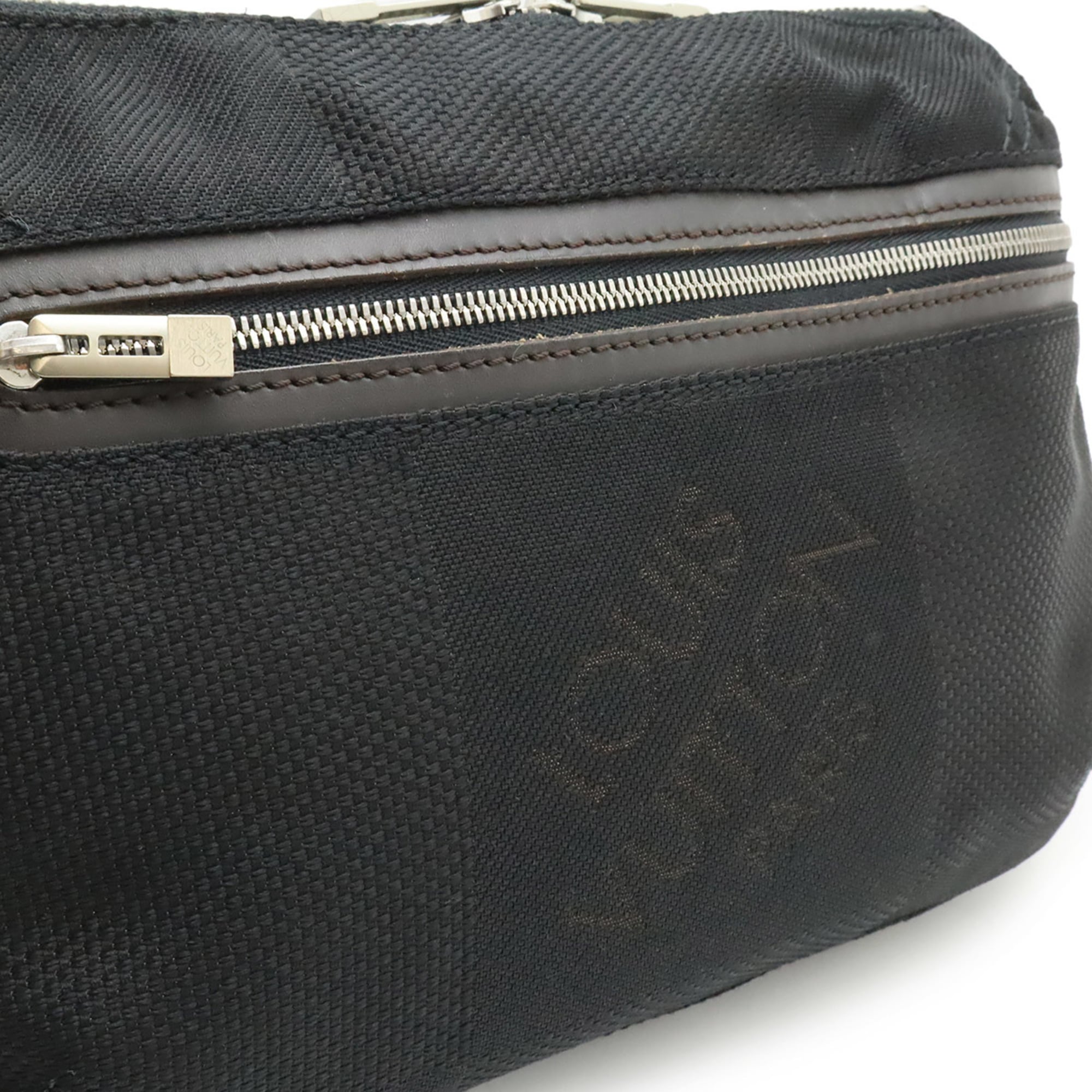 Louis Vuitton Black Canvas Sling Bag