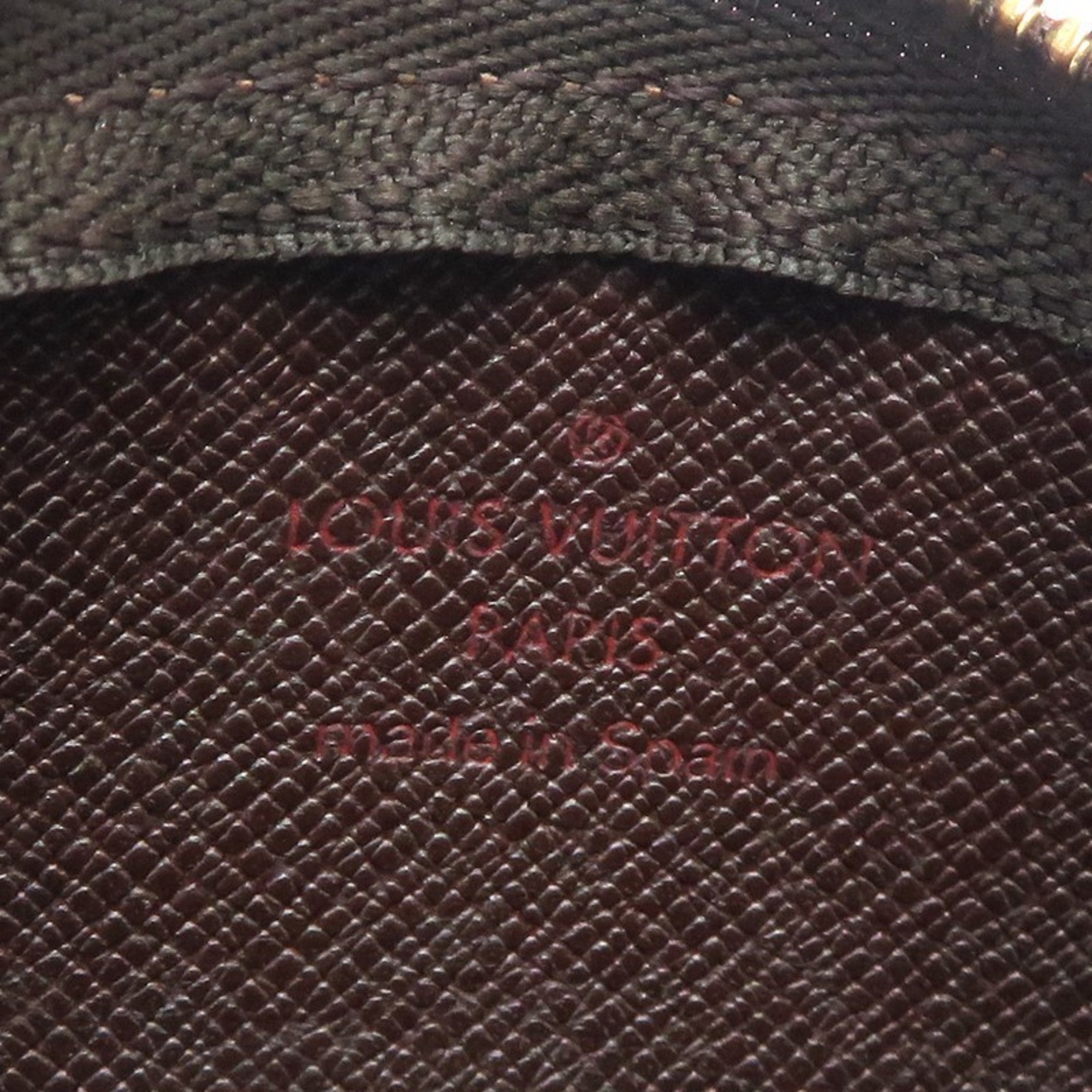 Louis Vuitton Brown Damier Canvas Pochette