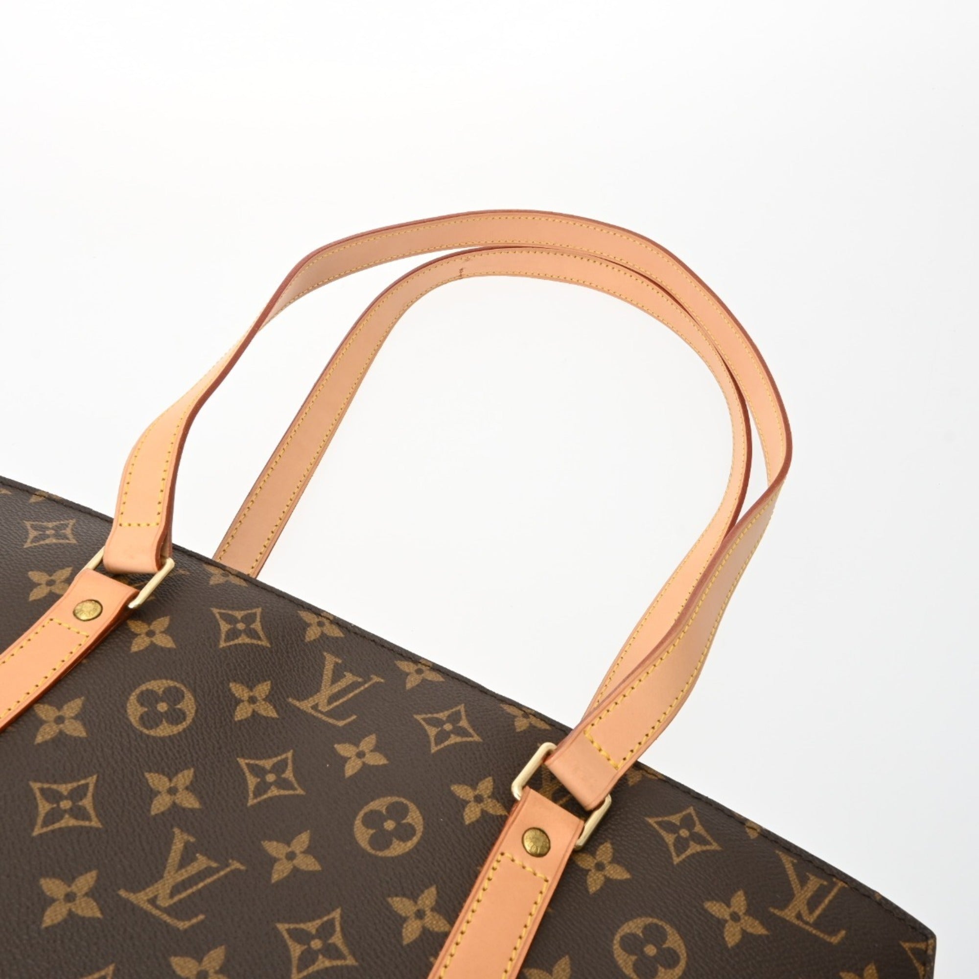 Louis Vuitton Brown Monogram Canvas Tote Bag