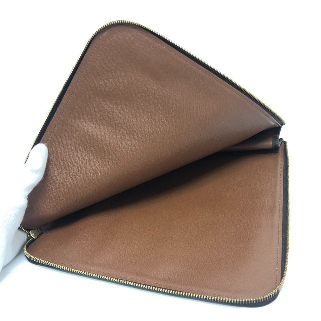 Louis Vuitton Brown Clutch Bag