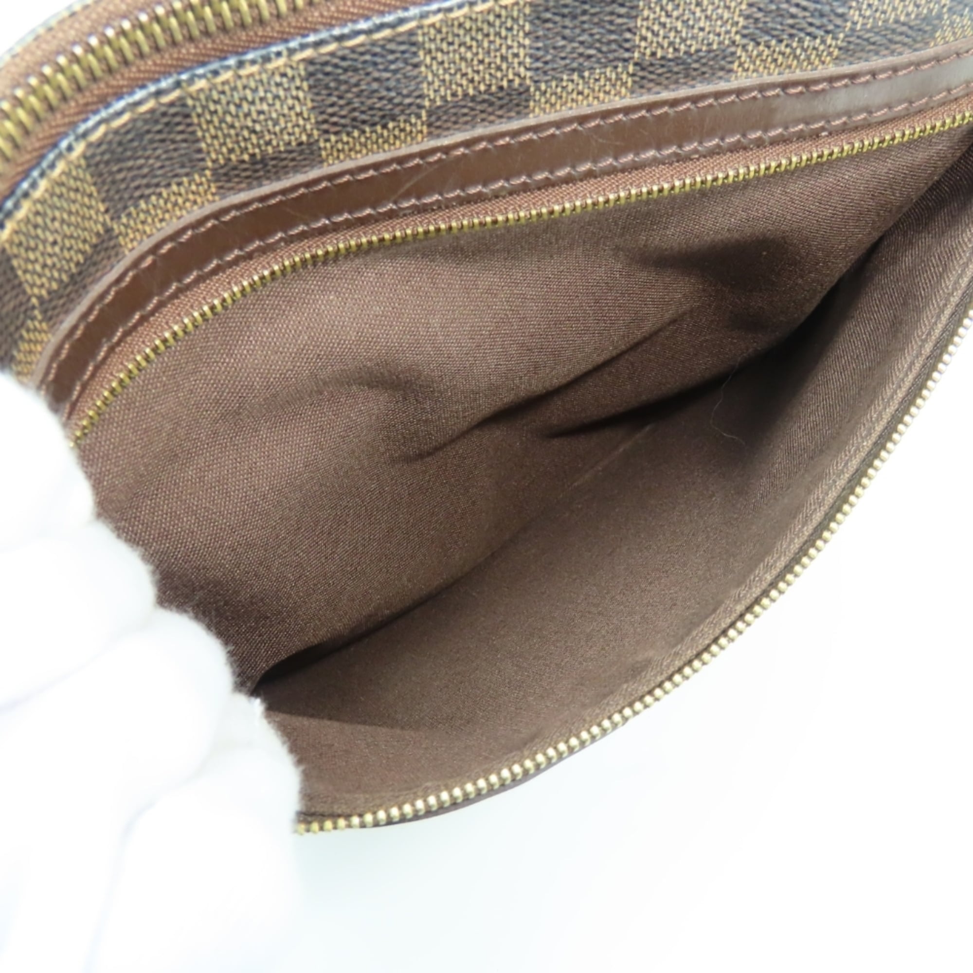Louis Vuitton Brown Damier Canvas Ebene Damier Canvas Pochette Shoulder Bag