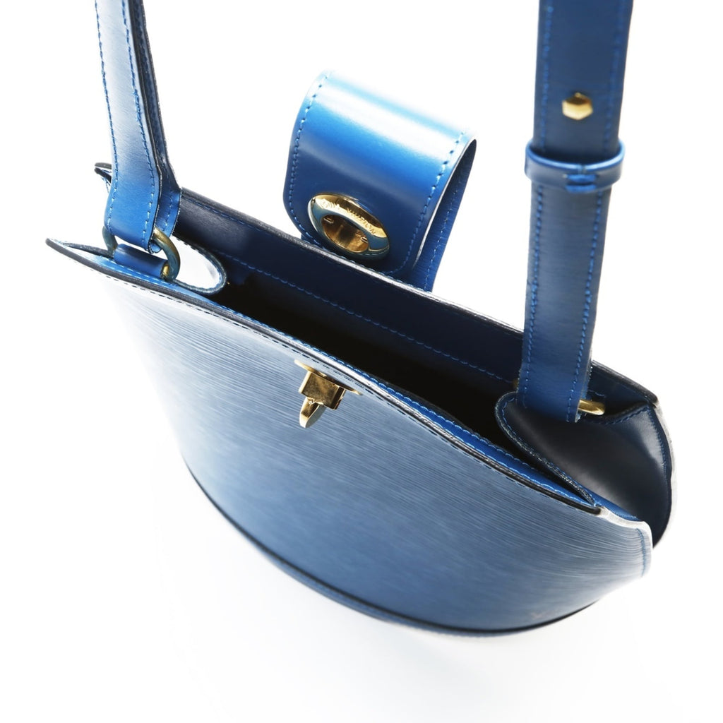 Louis Vuitton Epi Blue Epi Leather Shoulder Bag