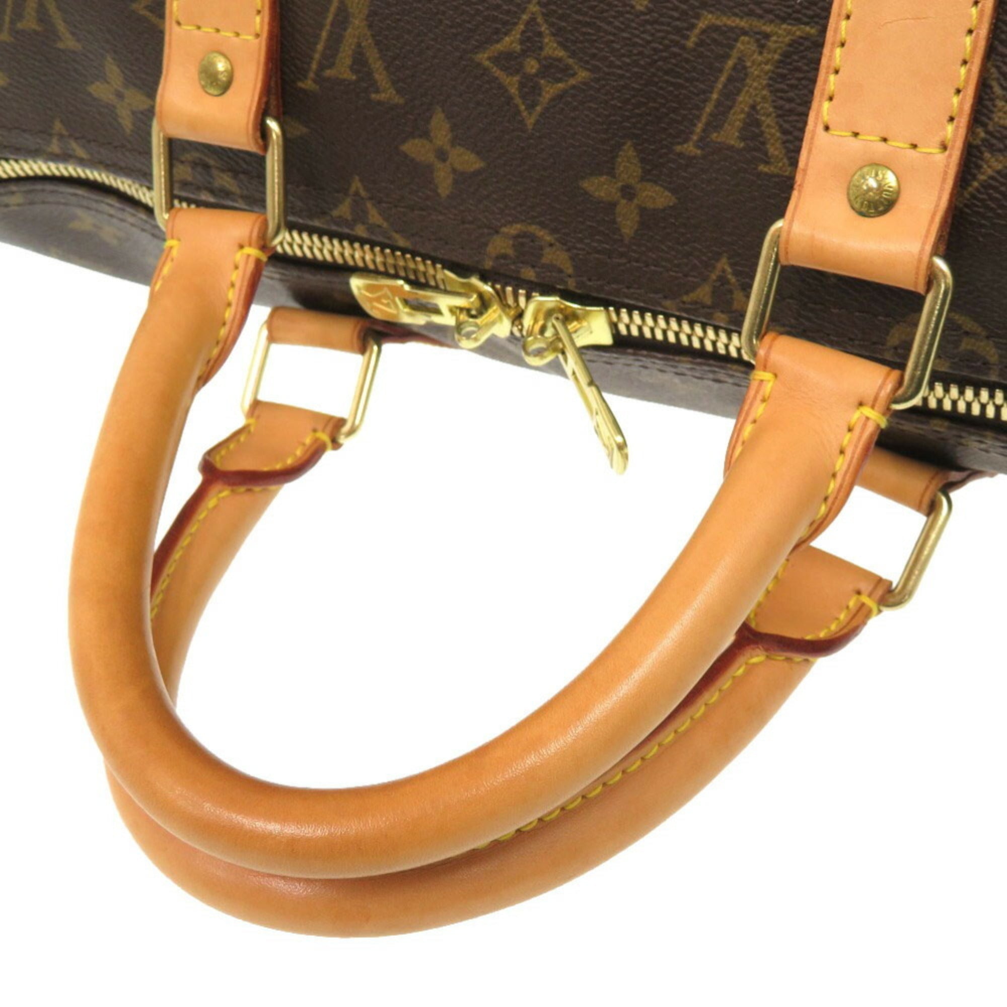 Louis Vuitton Brown Monogram Monogram Boston Bag