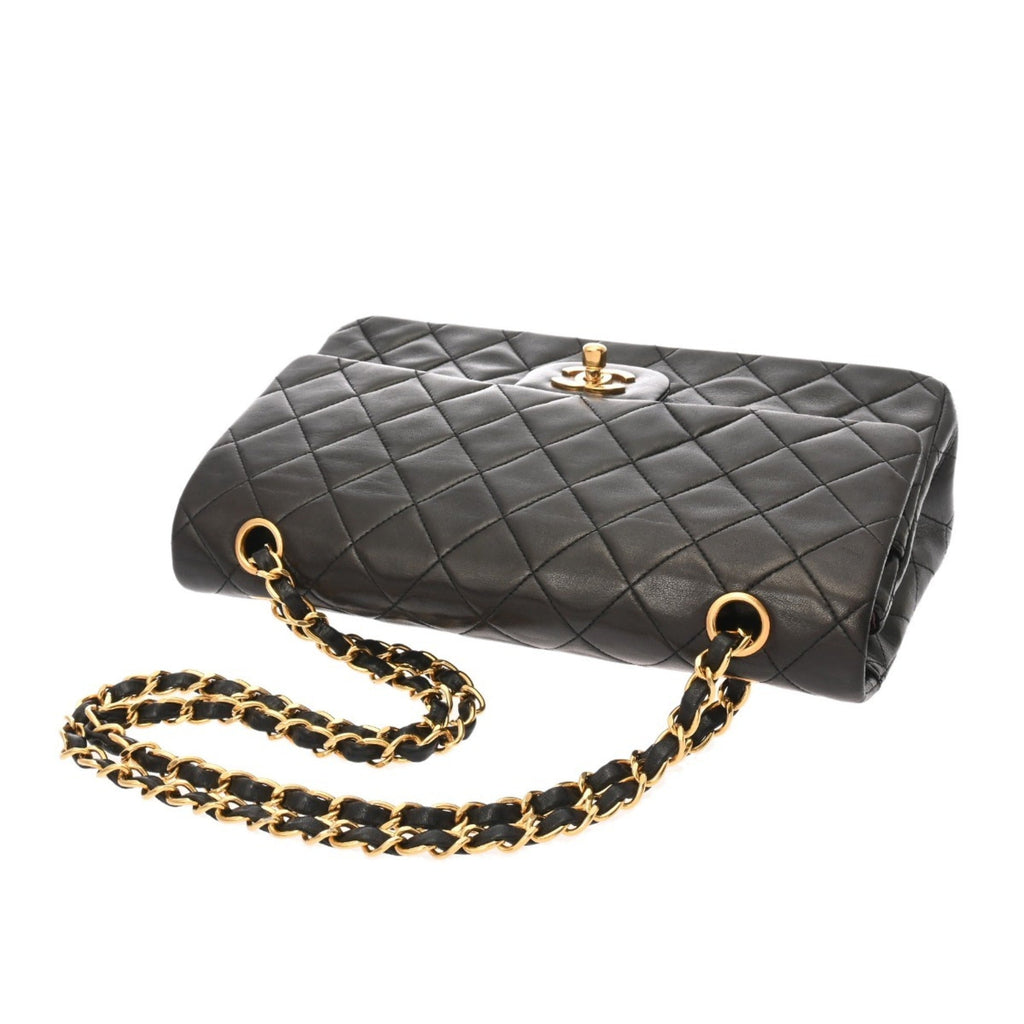 Chanel Black Leather Shoulder Bag