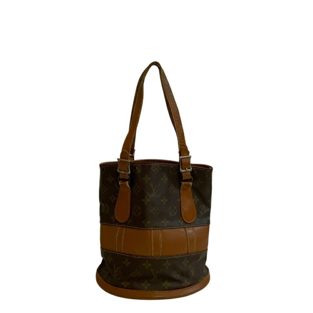 Louis Vuitton Brown Monogram Handbag Shoulder Bag Tote Bag