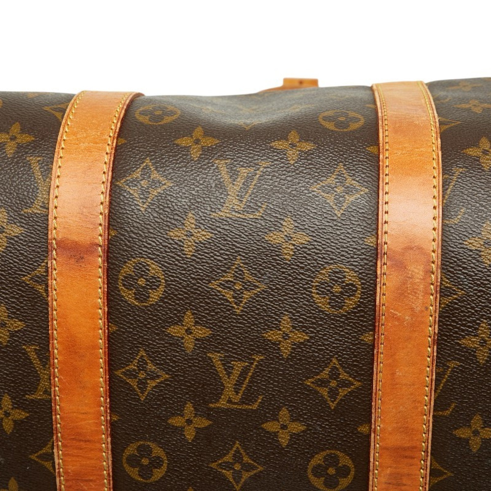 Louis Vuitton Brown Monogram Monogram Boston Bag