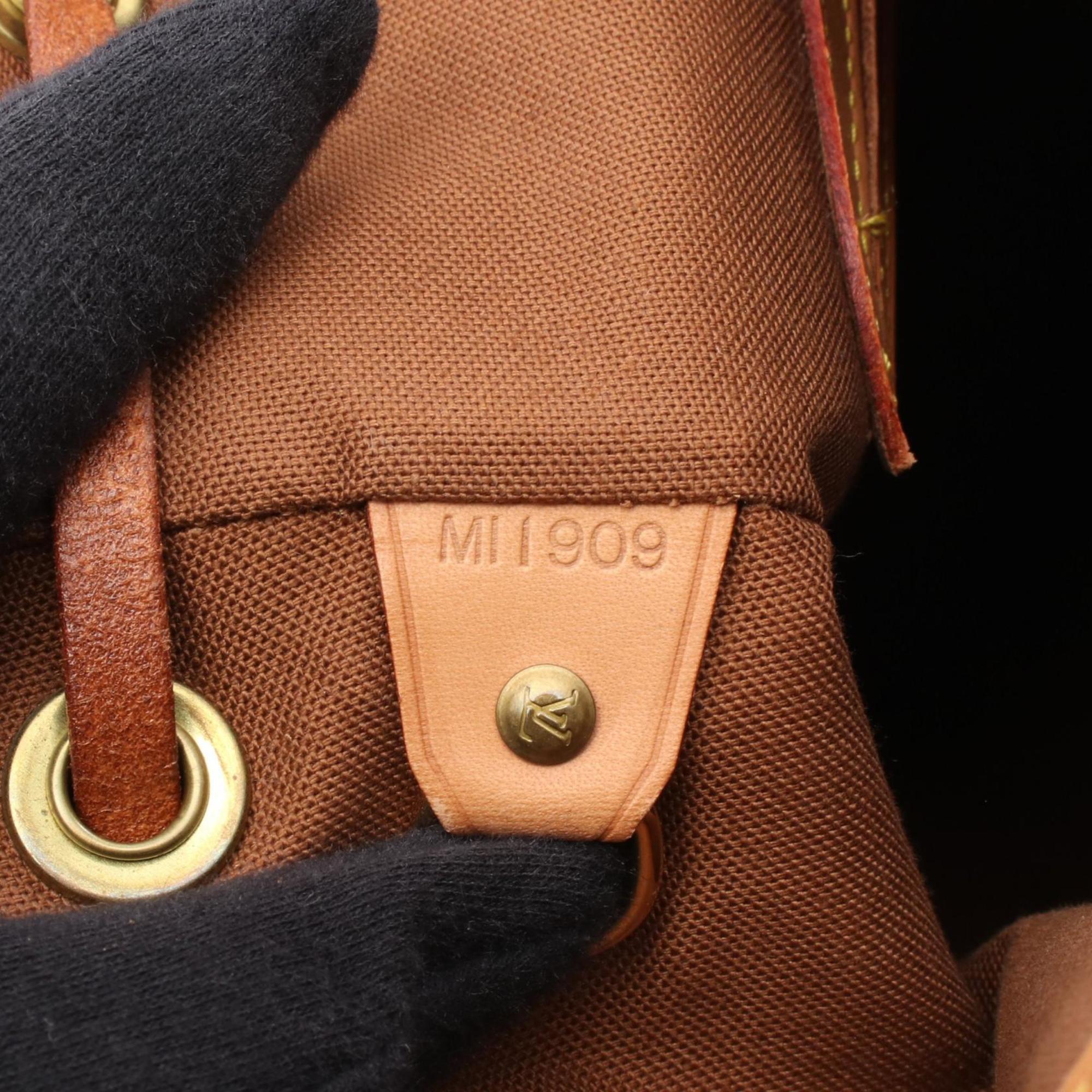 Louis Vuitton Brown Monogram Coated Canvas Backpack