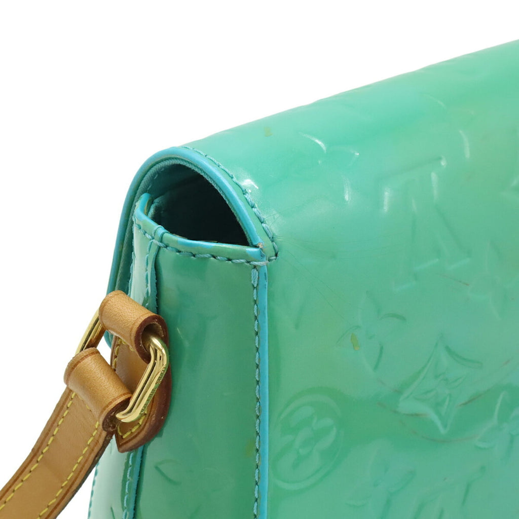 Louis Vuitton Light Blue Leather Pochette Shoulder Bag