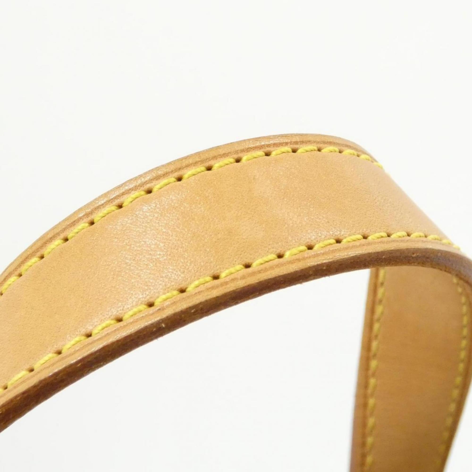 Louis Vuitton Marron Coated Canvas Handbag