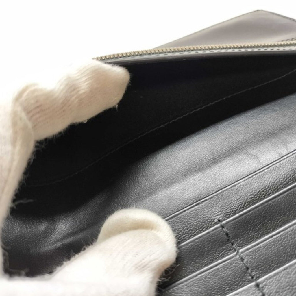 Balenciaga Black Leather Long Wallet (Bi-Fold)