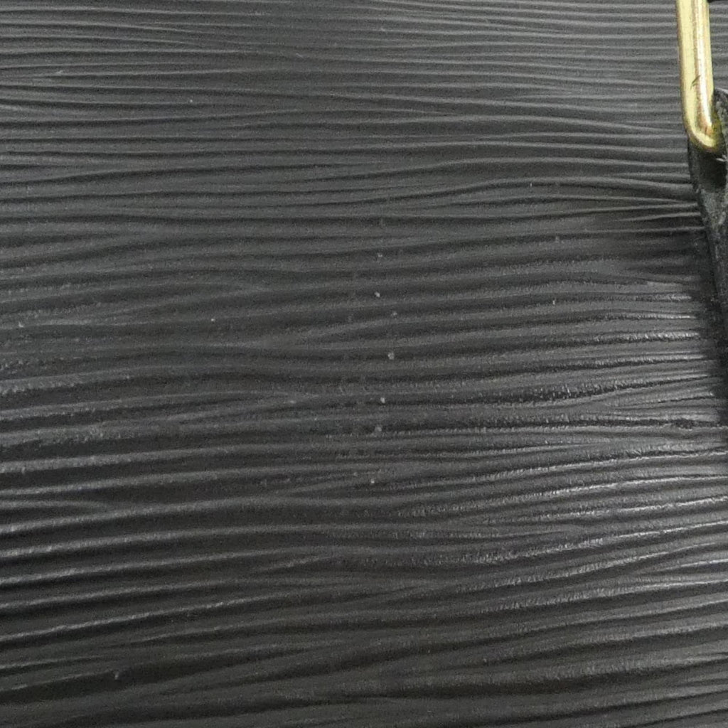 Louis Vuitton Black Leather Handbag Pouch