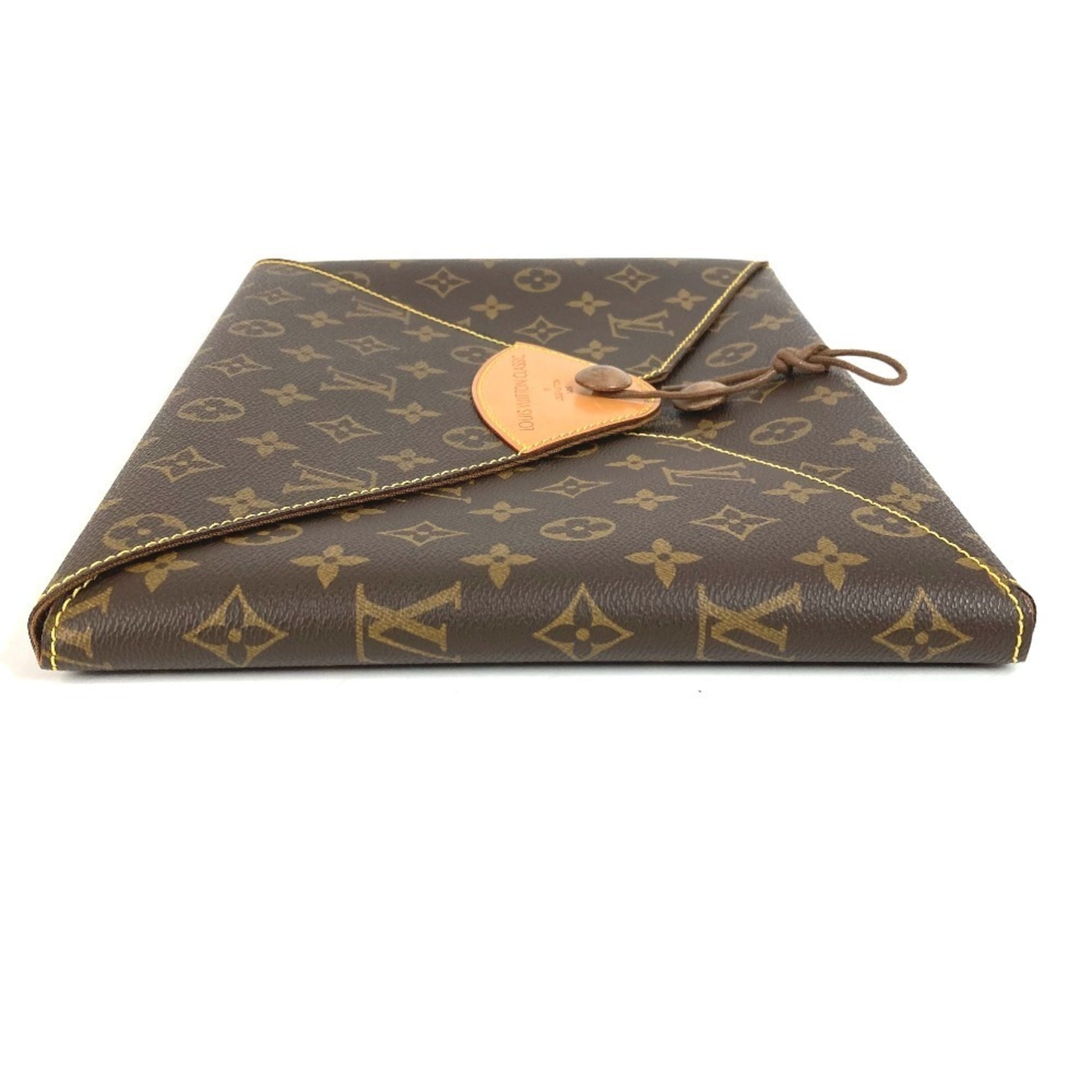 Louis Vuitton Monogram Brown Monogram Clutch Bag