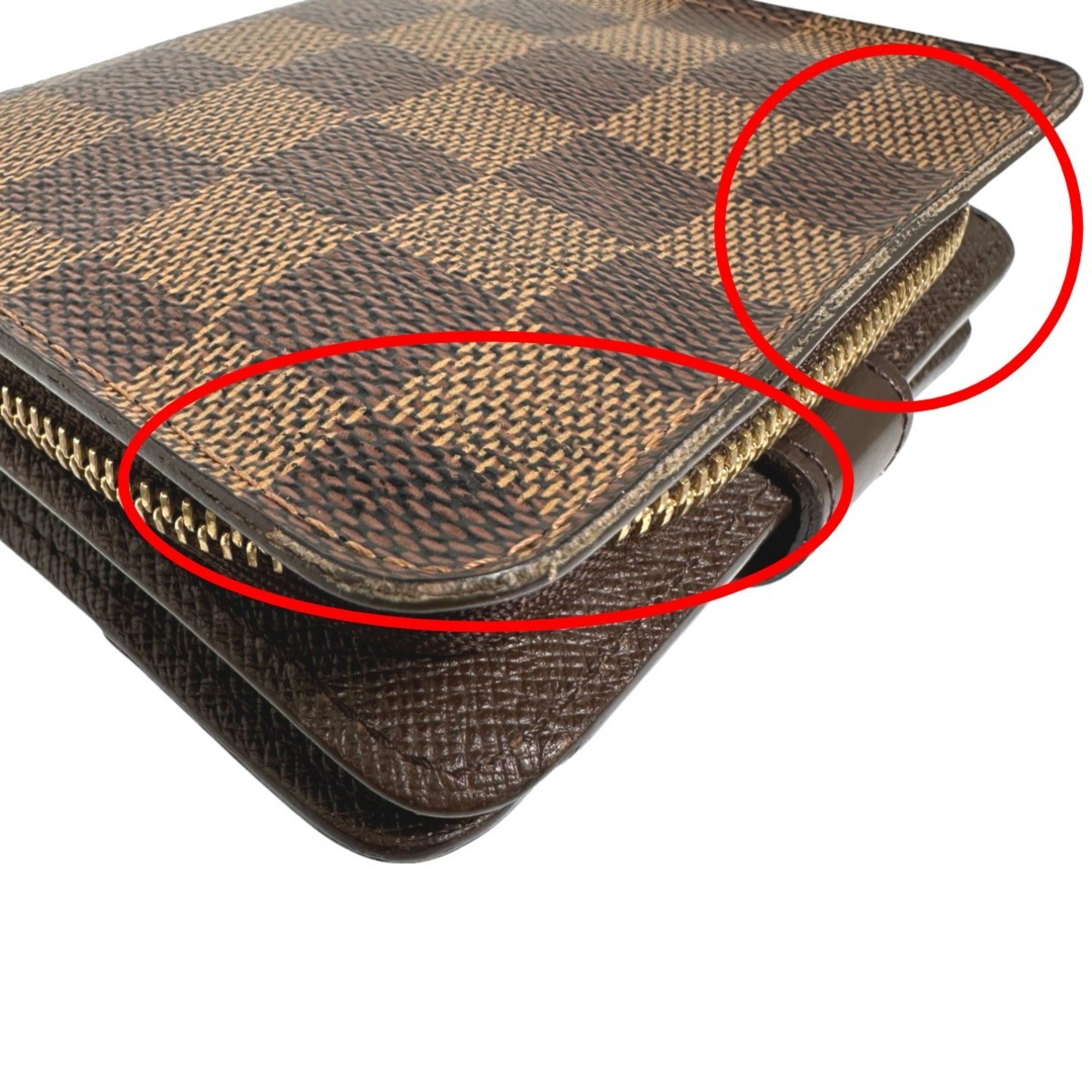 Louis Vuitton Damier Brown Damier Canvas Wallet