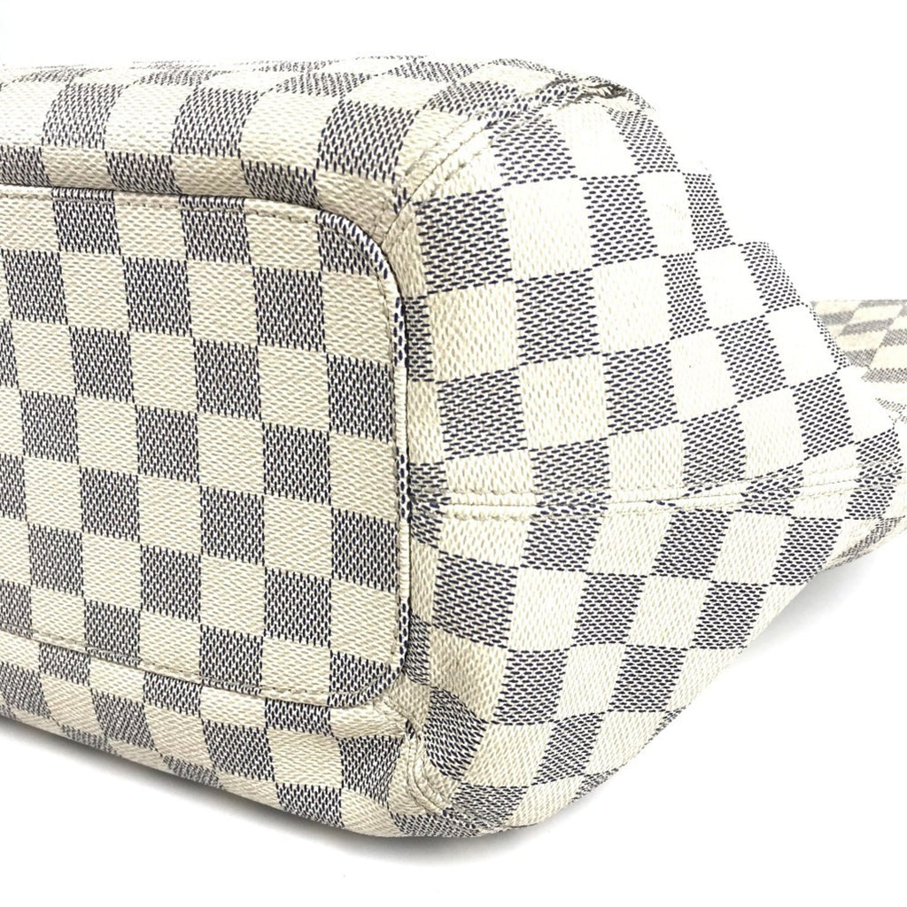 Louis Vuitton Damier Azur White Damier Azur Shoulder Bag Tote Bag