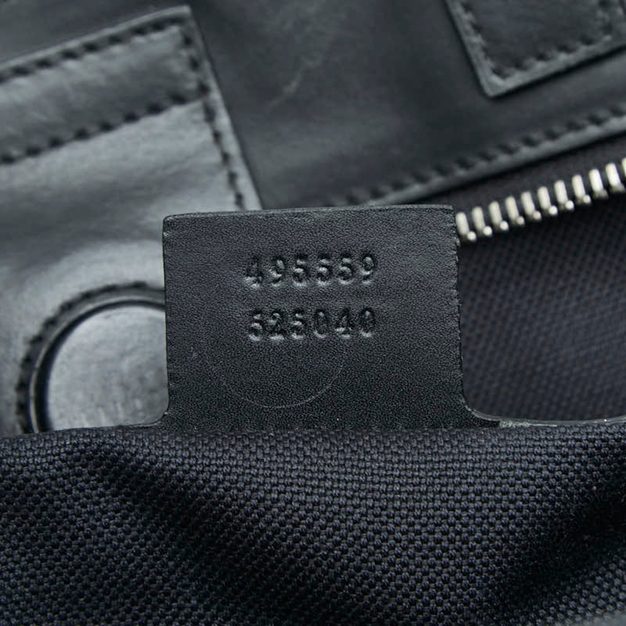 Gucci Black Pvc Leather Shoulder Bag Tote Bag (Pre-Owned)