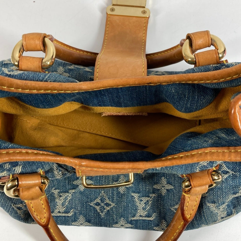 Louis Vuitton Monogram Denim Monogram Denim Handbag