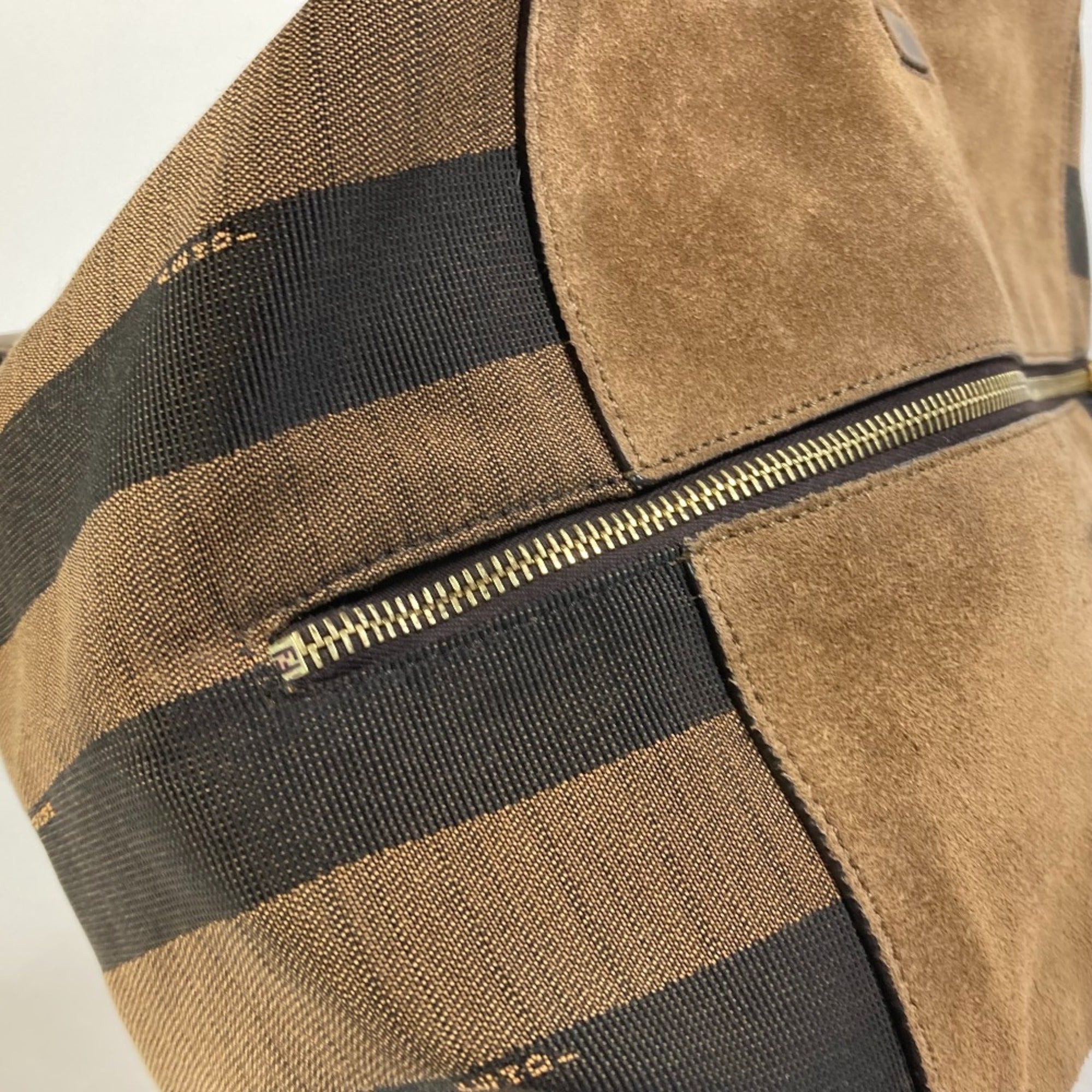 Fendi Brown Leather Handbag