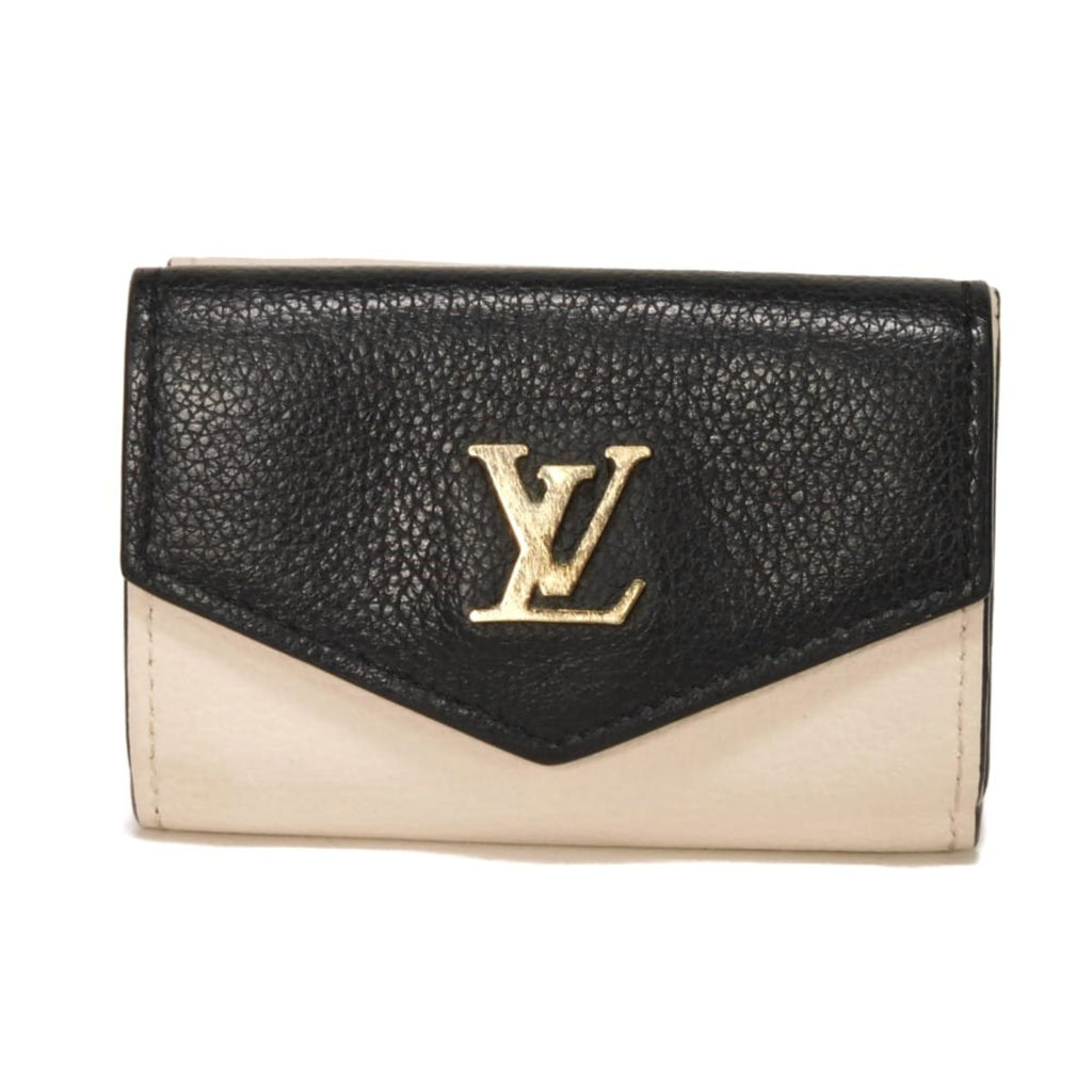 Louis Vuitton Noir Rose Tricolor Leather Wallet (Tri-Fold)
