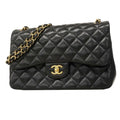 Chanel Black Leather Shoulder Bag
