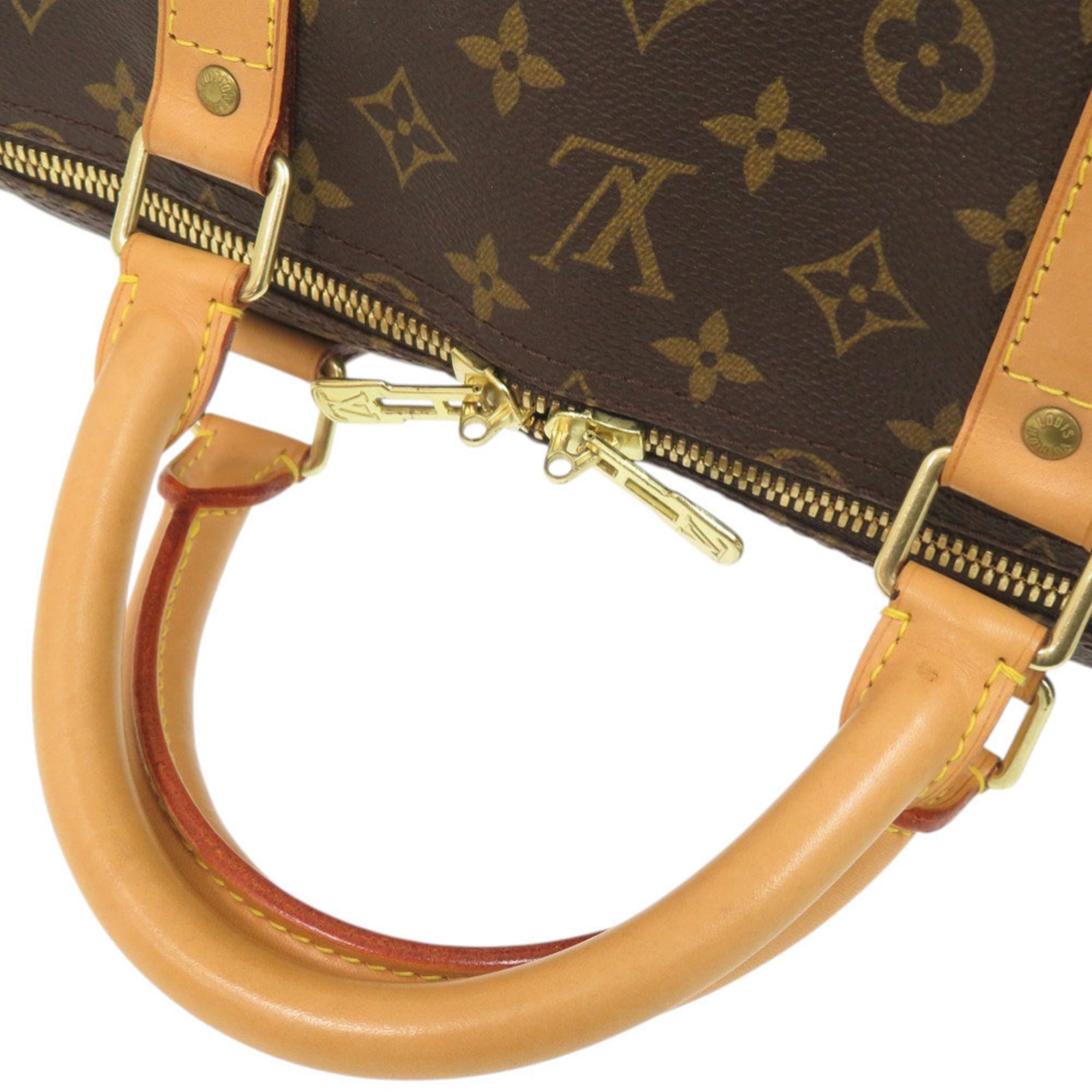Louis Vuitton Brown Monogram Canvas Boston Bag