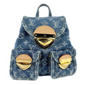 Louis Vuitton Blue Monogram Denim Backpack