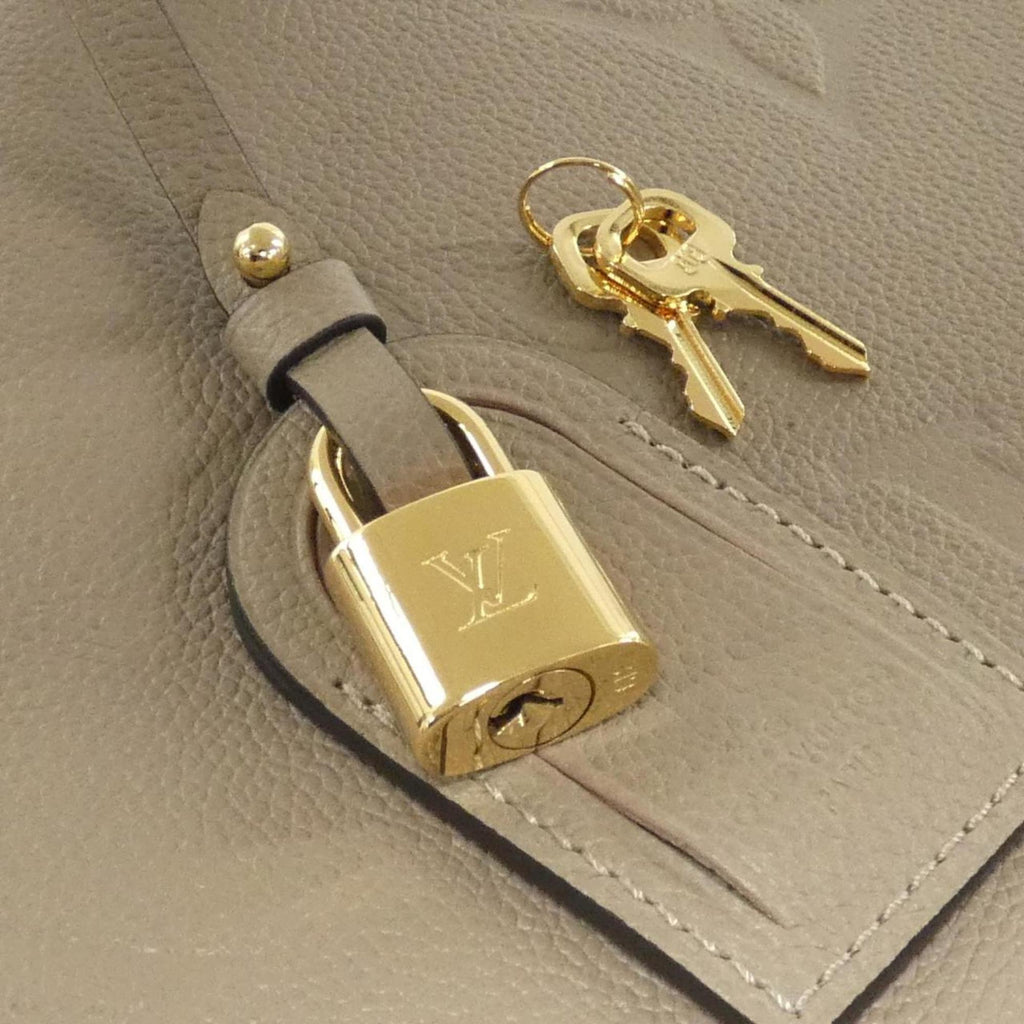 Louis Vuitton Beige Tourterelle Leather Handbag