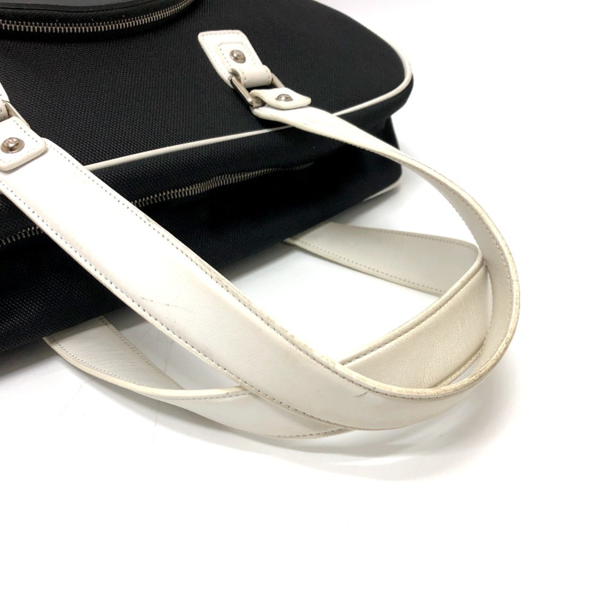 Chanel Black Cloth Shoulder Bag