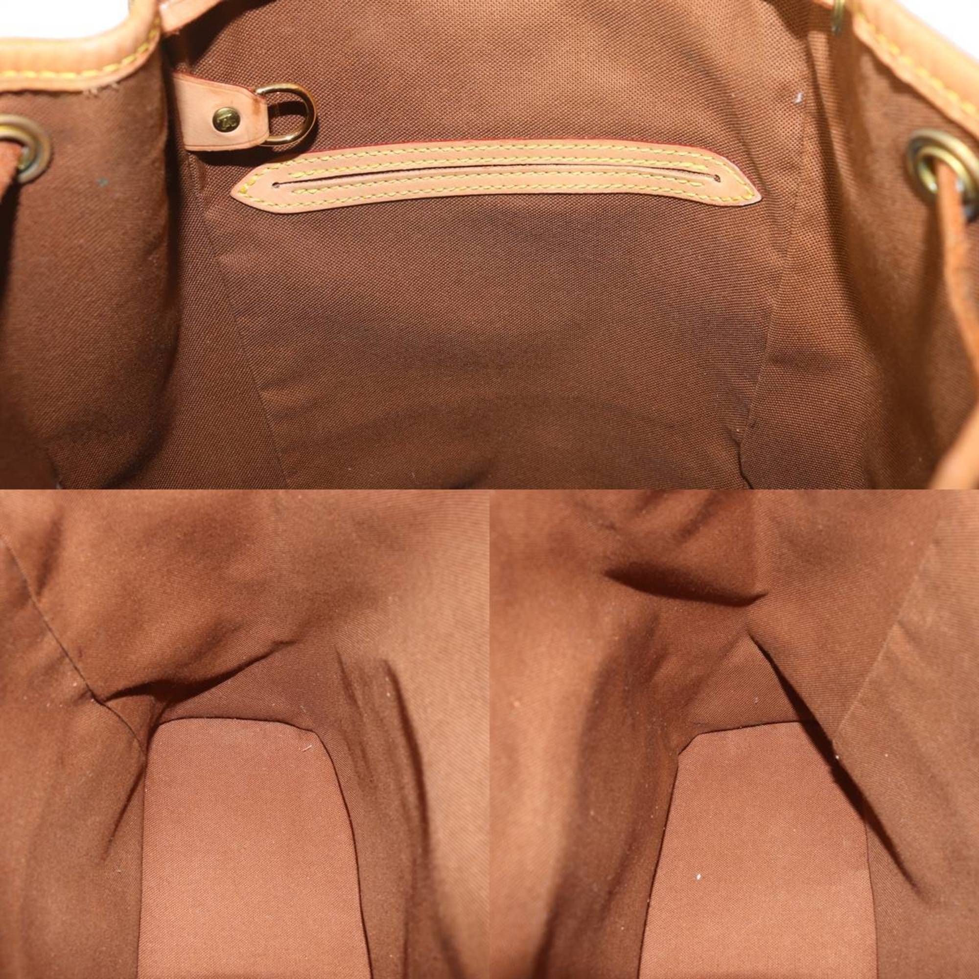 Louis Vuitton Monogram Leather Backpack