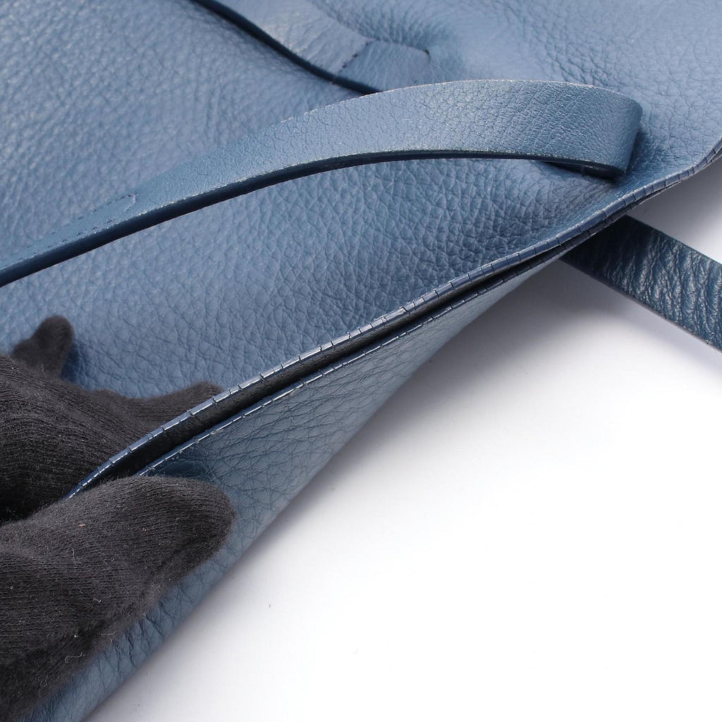 Balenciaga Blue Leather Tote