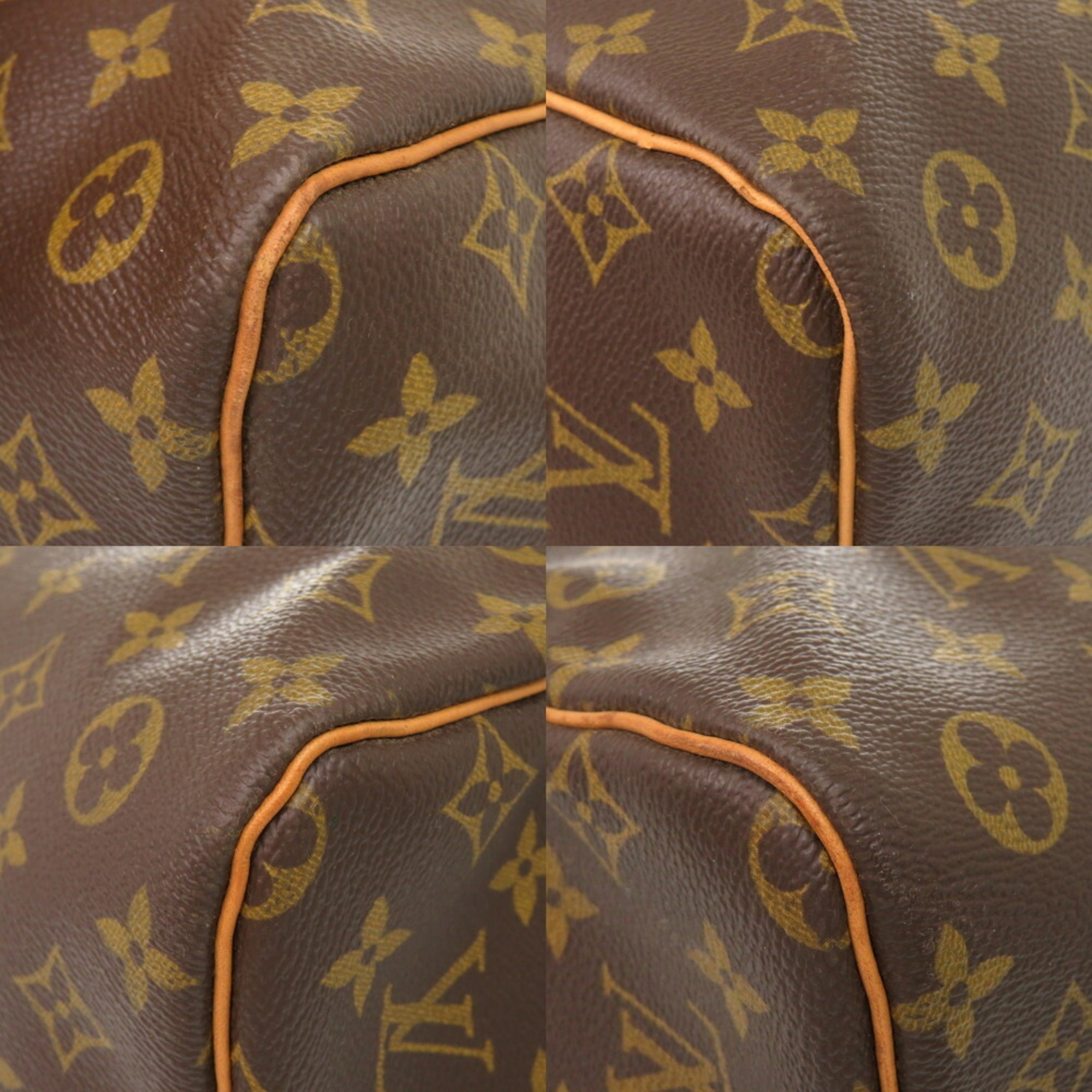 Louis Vuitton Brown Monogram Monogram Boston Bag