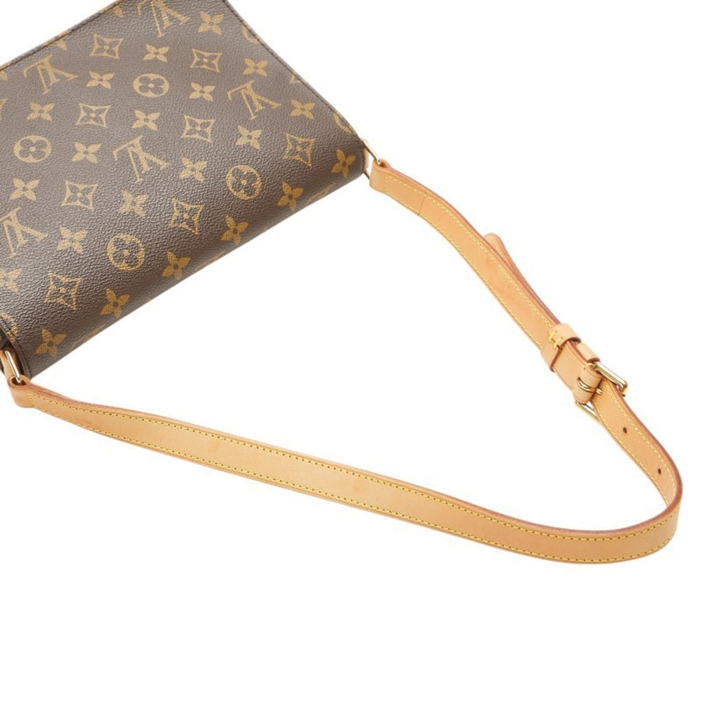 Louis Vuitton Brown Pvc Leather Shoulder Bag